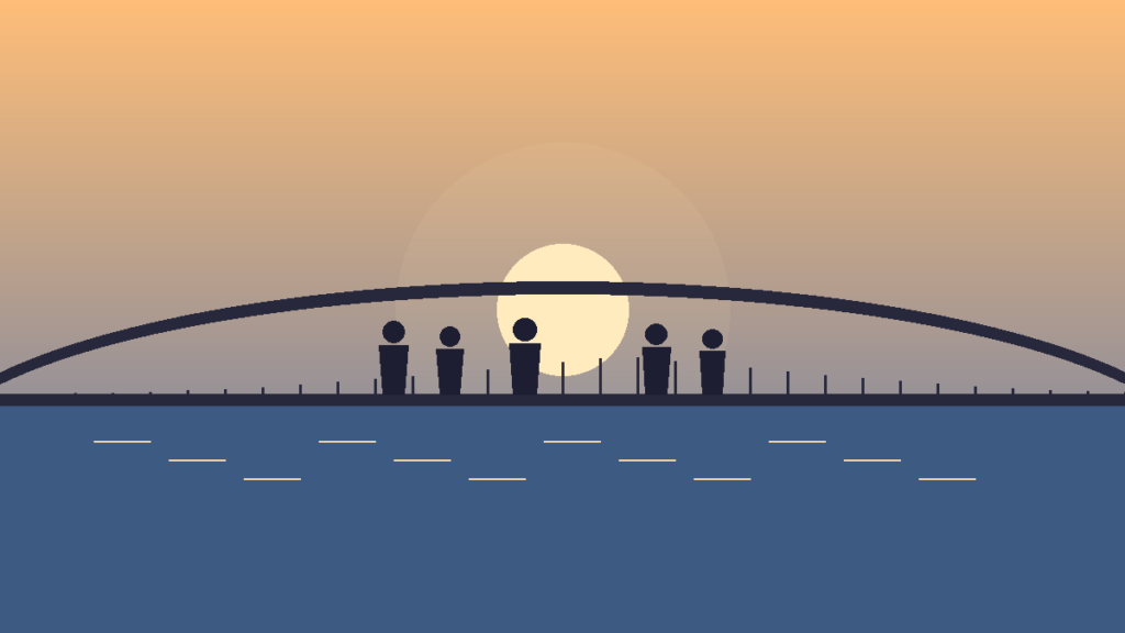 Flat illustration for Free Thought Daily: ni youth